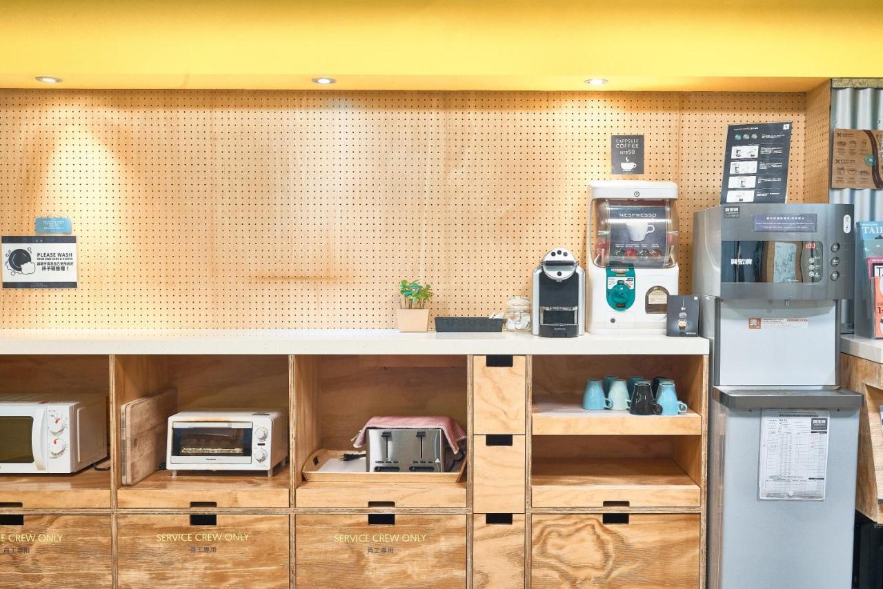 Bouti City Capsule Inn Tchaj-pej Exteriér fotografie