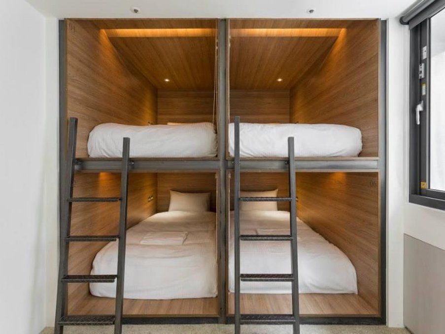 Bouti City Capsule Inn Tchaj-pej Exteriér fotografie