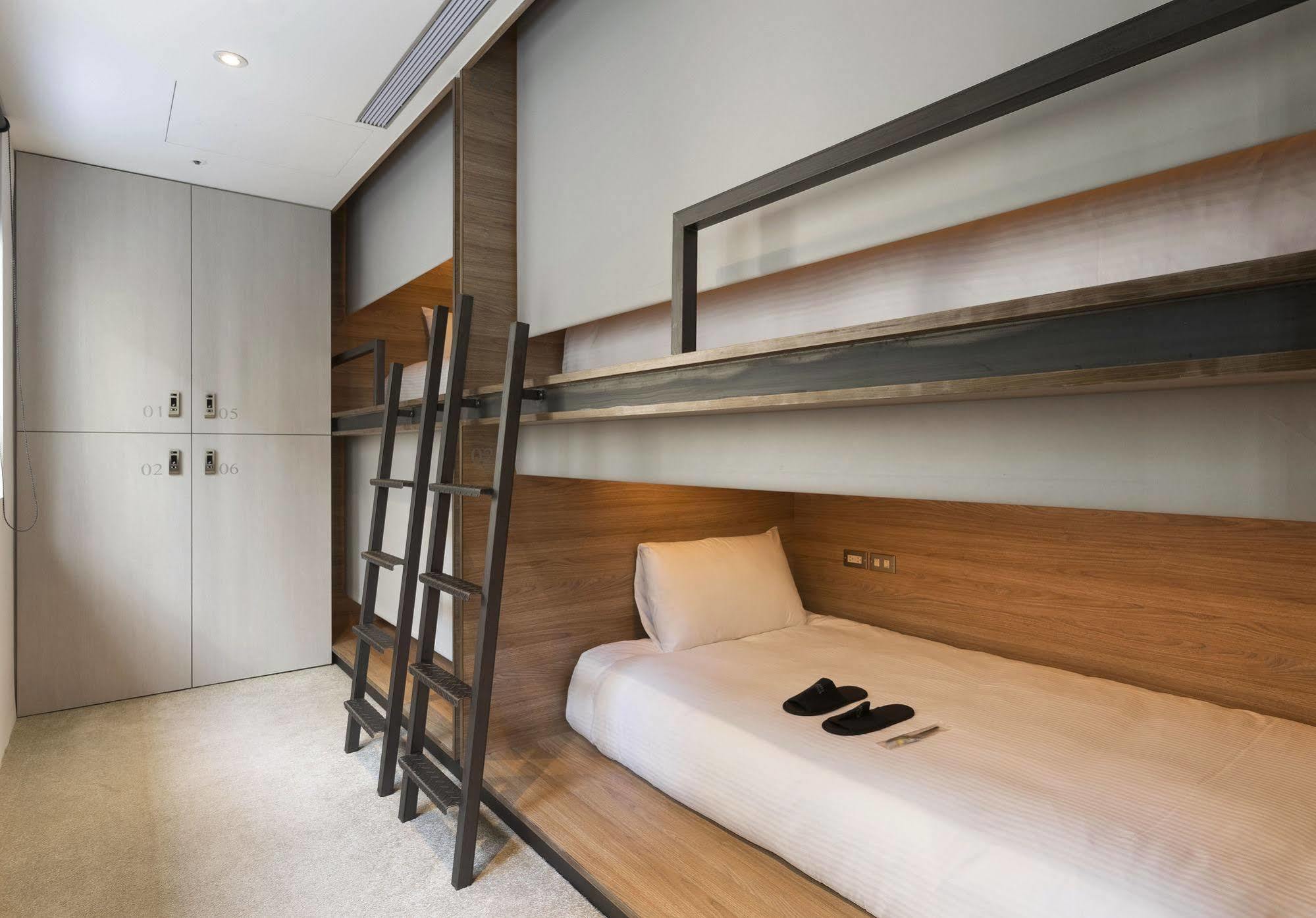 Bouti City Capsule Inn Tchaj-pej Exteriér fotografie
