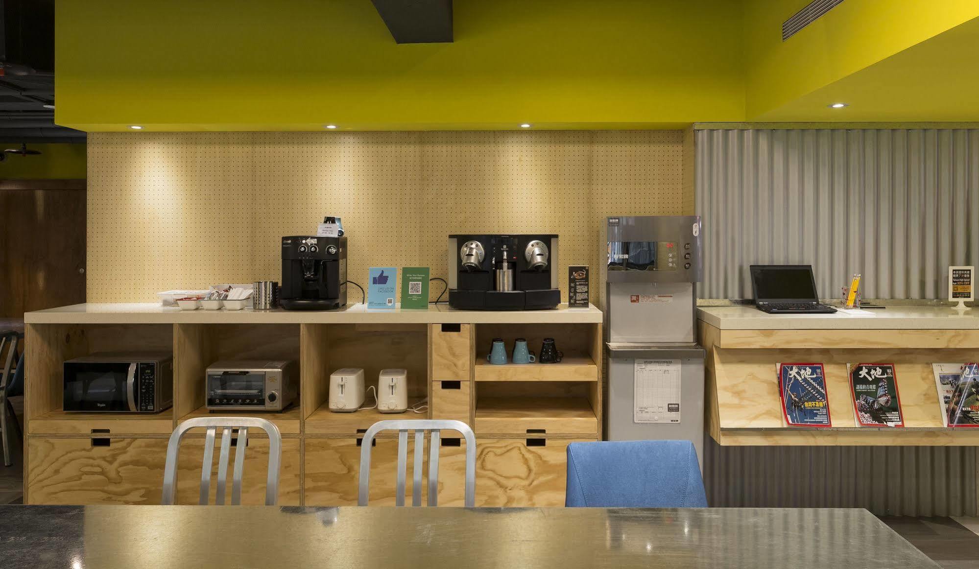 Bouti City Capsule Inn Tchaj-pej Exteriér fotografie