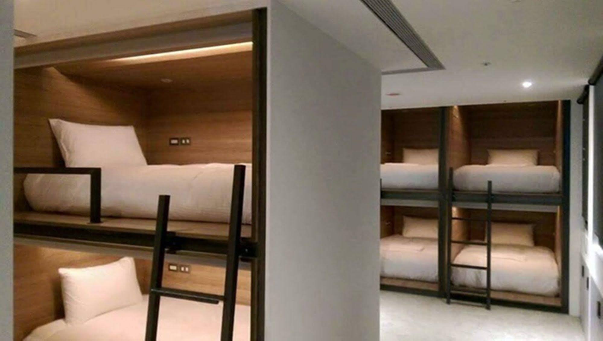 Bouti City Capsule Inn Tchaj-pej Exteriér fotografie
