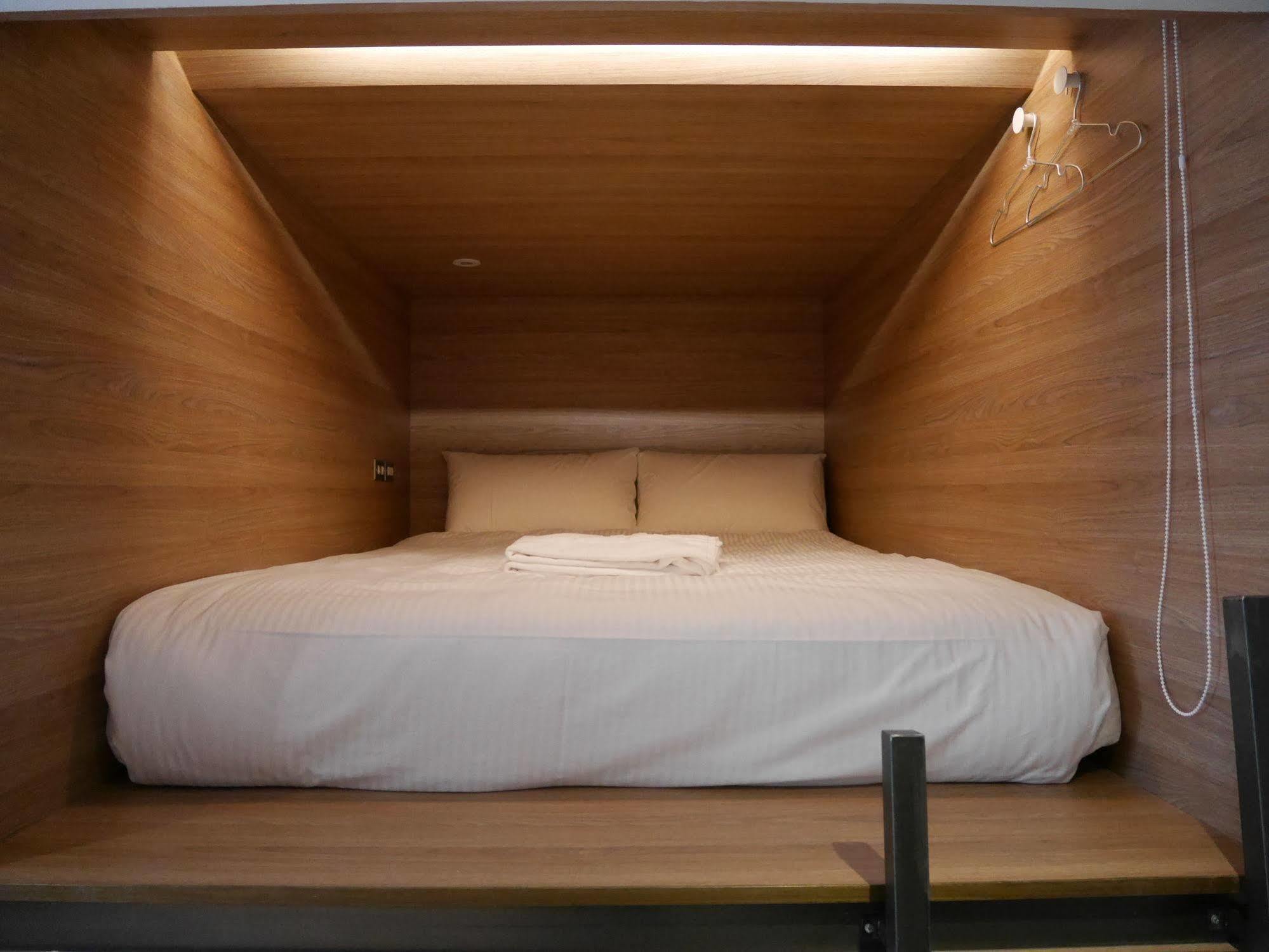 Bouti City Capsule Inn Tchaj-pej Exteriér fotografie