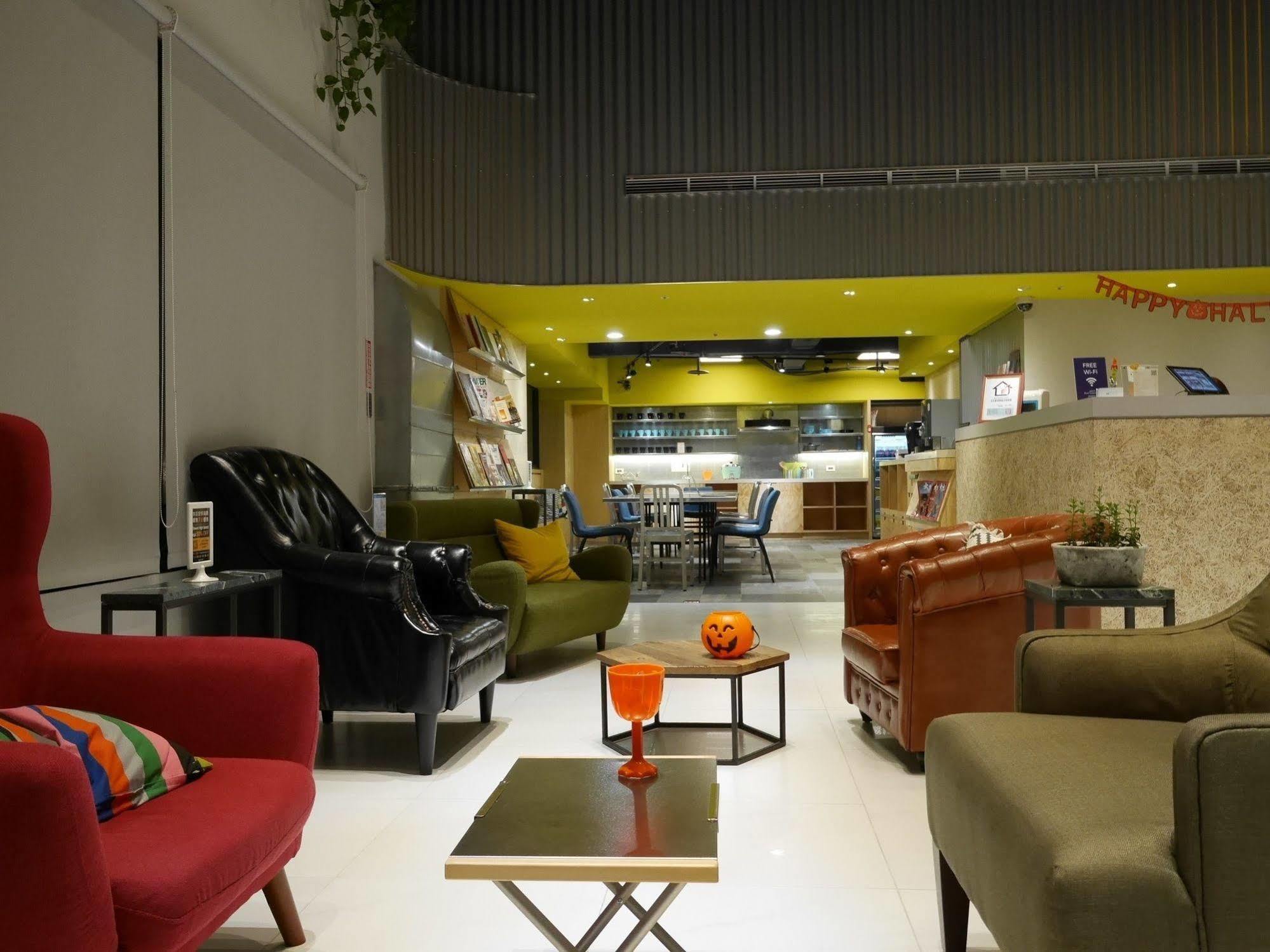 Bouti City Capsule Inn Tchaj-pej Exteriér fotografie