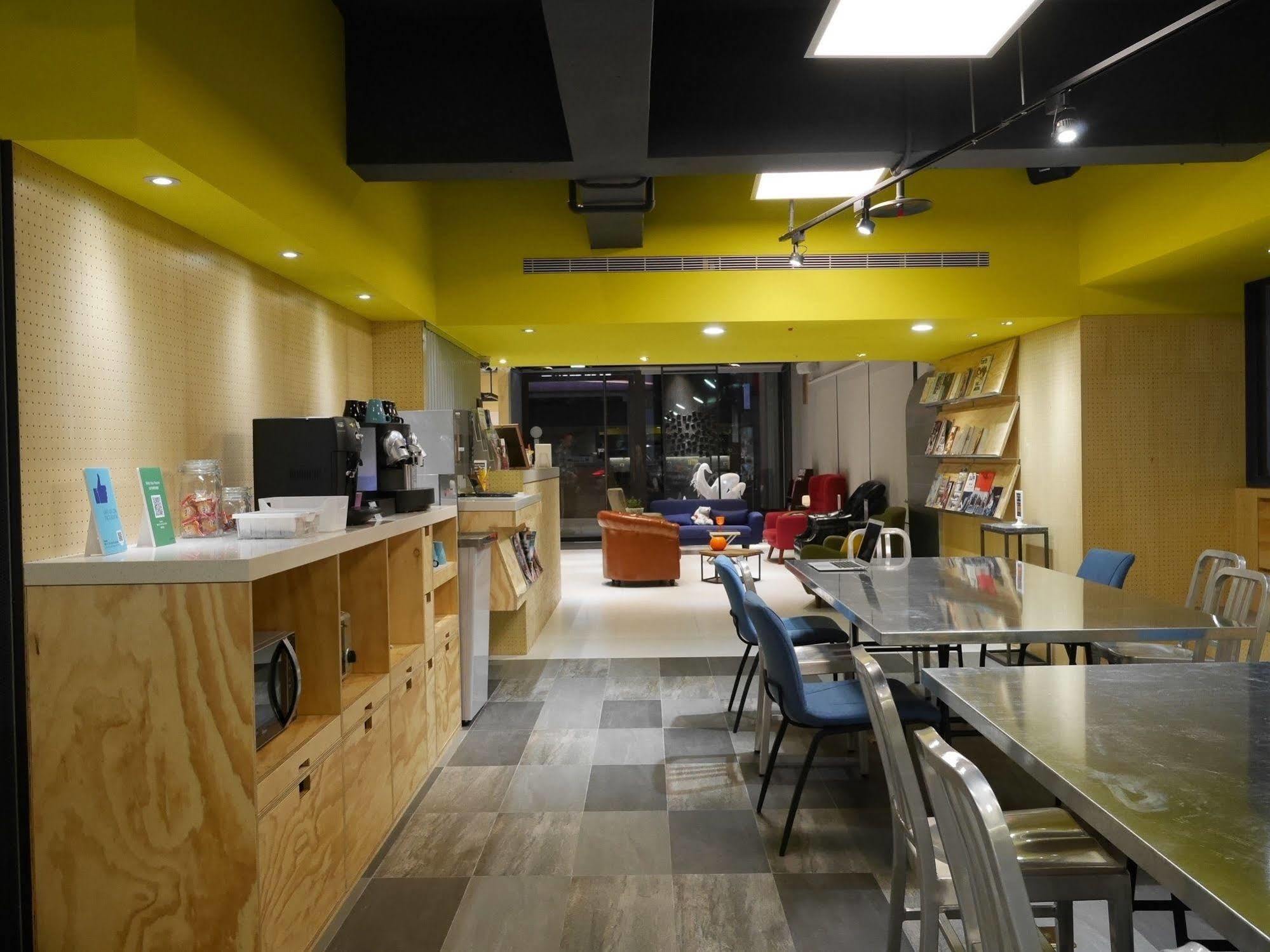 Bouti City Capsule Inn Tchaj-pej Exteriér fotografie
