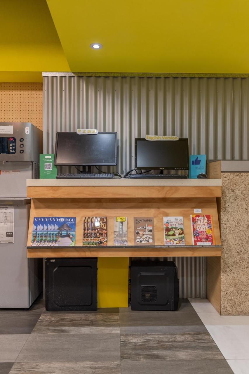 Bouti City Capsule Inn Tchaj-pej Exteriér fotografie