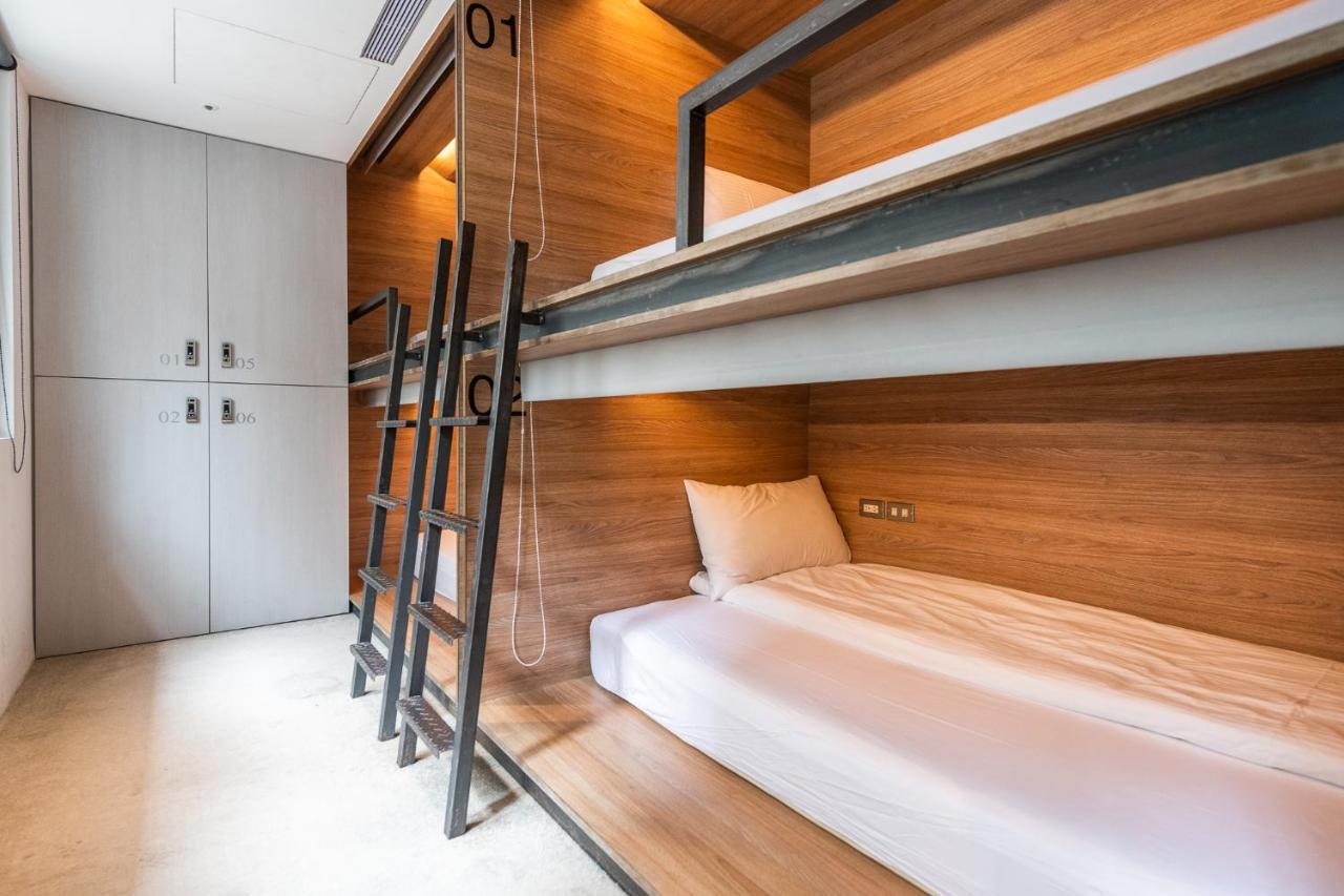 Bouti City Capsule Inn Tchaj-pej Exteriér fotografie