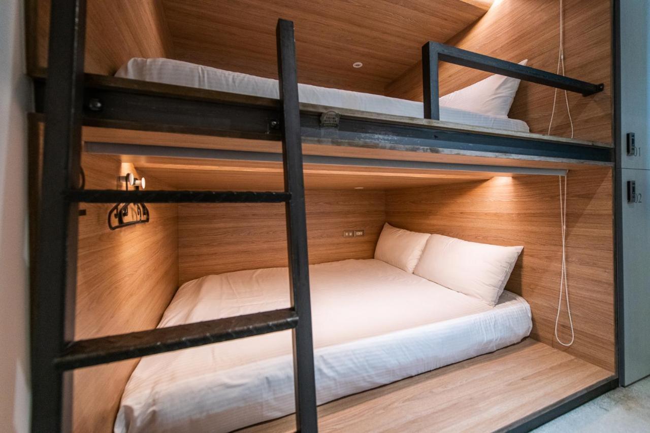 Bouti City Capsule Inn Tchaj-pej Exteriér fotografie