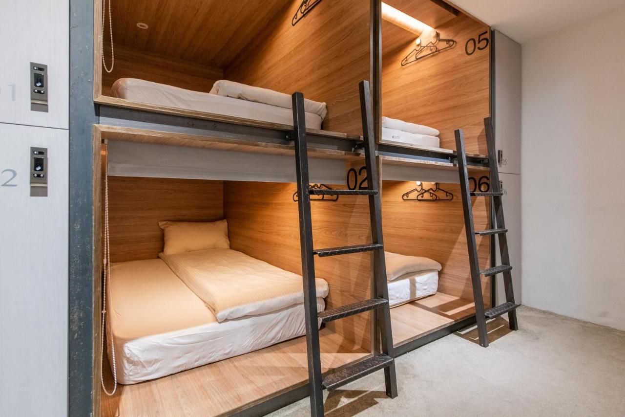 Bouti City Capsule Inn Tchaj-pej Exteriér fotografie
